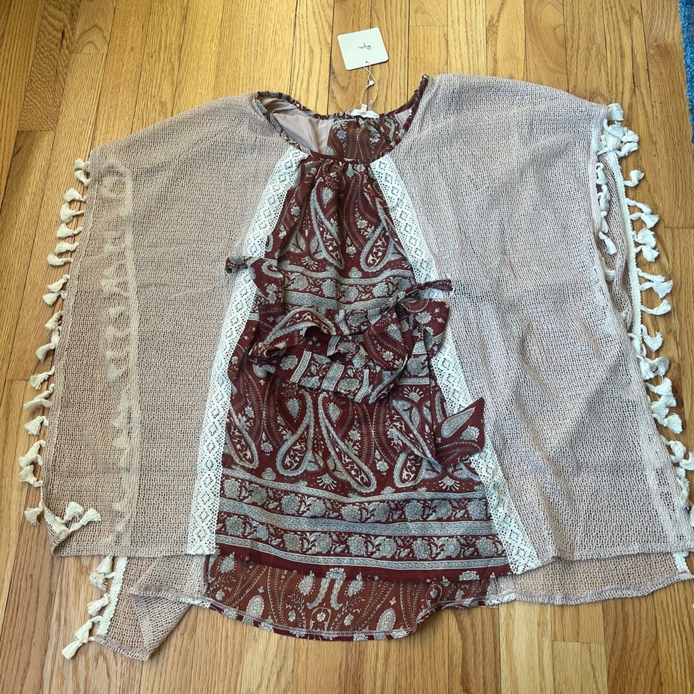 Beach Cover Up/Top 🌞
